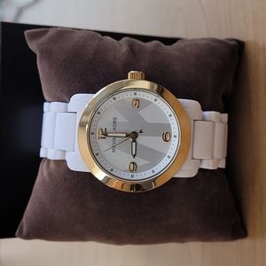 Michael Kors white women's watch
